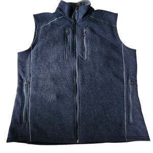 Kuhl Black Men's Interceptr Fleece Vest. Sz. XXL